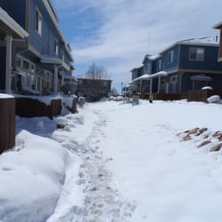 Homestead Management - Slippery and unshoveled walkways at Jasmine Estates