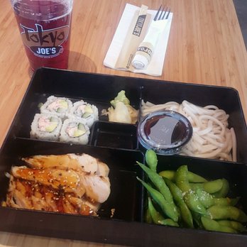Tokyo Joe's - Bento box with some tea :D - Sushi Bars Near Me - Avondale, Arizona Tokyo Joe's - Bento box with some tea :D - Sushi Bars Near Me - Avondale, Arizona