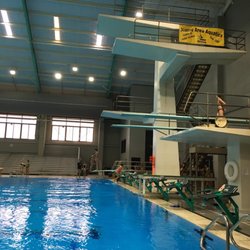 Palo Alto College Aquatic Center - Tower and spring boards