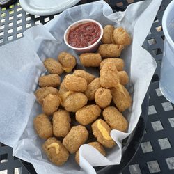 BayView Bar and Grill - Cheese curds, Just okay!