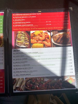 Menu photo 5 El Norteno Tyler, TX