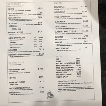 Bono Restaurant And Catering - "Hot" menu May '19 - Latin American Near Me - Boston, Massachusetts