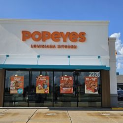 Popeyes Louisiana Kitchen - Today 7/16/2025 is the grand opening since a tornado destroyed it last year.