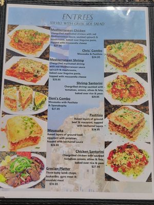Menu photo 8 Chris' Taverna Boynton Beach, FL