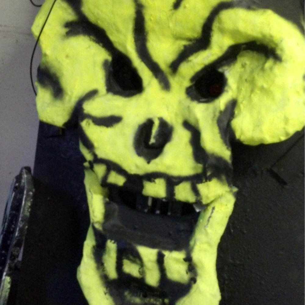 Anaheim Fall Festival - A talking skull with red glowing eyes. Keeping a red eye on the guests... - Local Flavor Near Me - Anaheim, California Anaheim Fall Festival - A talking skull with red glowing eyes. Keeping a red eye on the guests... - Local Flavor Near Me - Anaheim, California