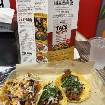 Tacos Madre - Fish taco and Al pastor tacos - Tacos Near Me - Huntington Beach, California