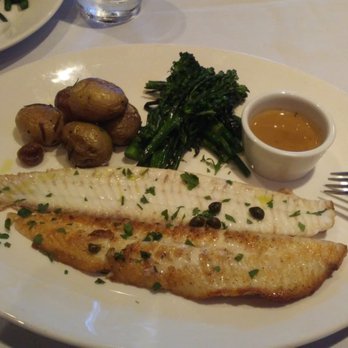 Nerano - Dover Sole fillet, half serving. - Italian Near Me - Beverly Hills, California Nerano - Dover Sole fillet, half serving. - Italian Near Me - Beverly Hills, California