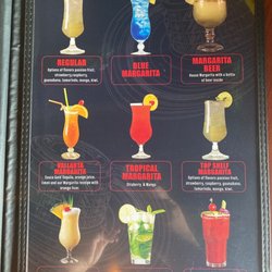 Los Parceros - Drink menu