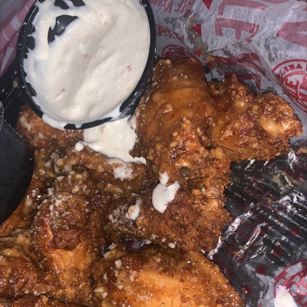 Carolina Ale House - Garlic parm wings. Crispy perfection - Sports Bars Near Me - Raleigh, North Carolina Carolina Ale House - Garlic parm wings. Crispy perfection - Sports Bars Near Me - Raleigh, North Carolina