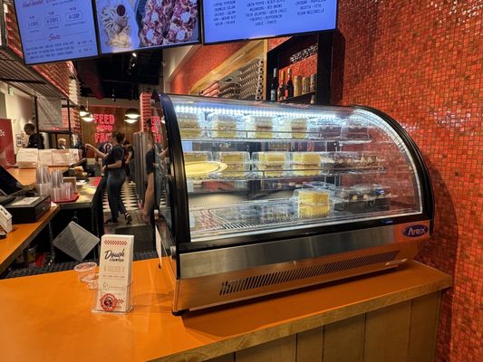 Dough Counter Pizza by null