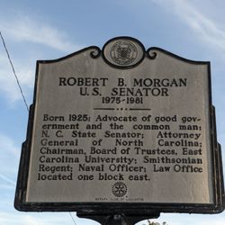 Robert B. Morgan Historical Marker - Robert B. Morgan Historical Marker, Lillington
