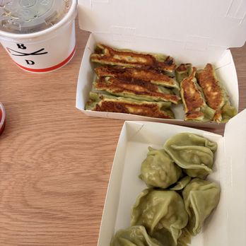 Bafang Dumpling - Veggie potsticker, dumpling, and hot and sour soup combo - Noodles Near Me - Los Angeles, California Bafang Dumpling - Veggie potsticker, dumpling, and hot and sour soup combo - Noodles Near Me - Los Angeles, California