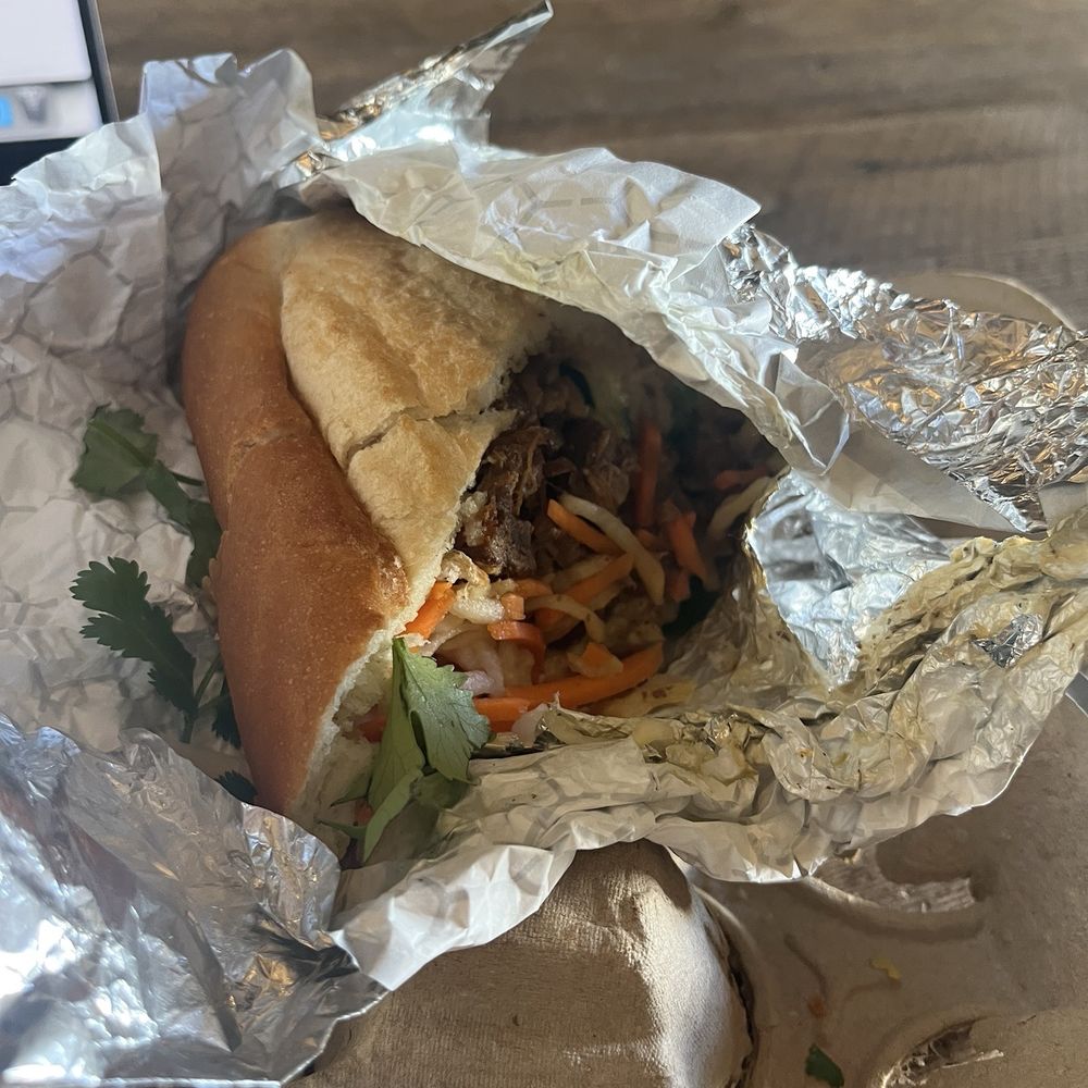 Ineffable Ca Phe - Banh MI Thit Kho (Braised Pork Belly Sandwich) - Vietnamese Near Me - Pittsburgh, Pennsylvania