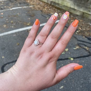 Serena Nails & Spa - Dip powder manicure with gel polish design - Nail Salons Near Me - Burlington, Massachusetts Serena Nails & Spa - Dip powder manicure with gel polish design - Nail Salons Near Me - Burlington, Massachusetts