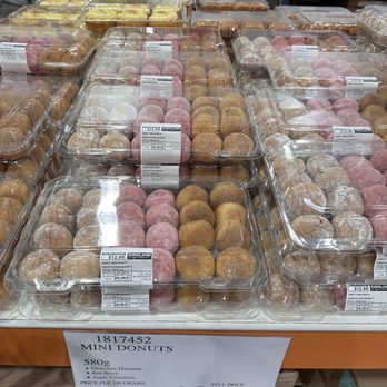 Costco - mini donuts, chocolate hazelnut, red berry, and apple cinnamon, $12.99 - Wholesale Stores Near Me - Vancouver, British Columbia