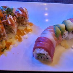 Left - Dunedin's Dream / Right - Rainbow Roll Left - Dunedin's Dream / Right - Rainbow Roll