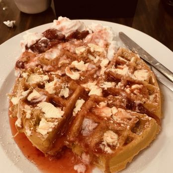Maria's Family Restaurant - Waffles with strawberries and whipped cream - Italian Near Me - Euclid, Ohio Maria's Family Restaurant - Waffles with strawberries and whipped cream - Italian Near Me - Euclid, Ohio