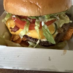 Taystee's Burgers - (Nacho Burger) Ali's  Notch-Yo-Burger