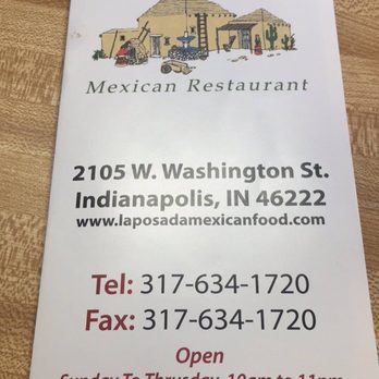 La Posada - Menu - Mexican Near Me - Indianapolis, Indiana La Posada - Menu - Mexican Near Me - Indianapolis, Indiana