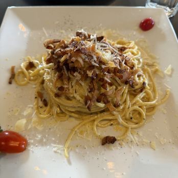 Made In Italy - Carbonara topped with guanciale - Coffee & Tea Near Me - Totowa, New Jersey