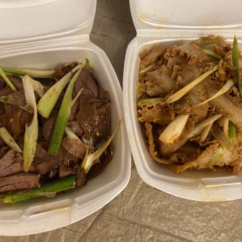 Mandarin Deli - Spicy beef tendon (left) / Spicy Beef Tripe (right) - Chinese Near Me - Monterey Park, California Mandarin Deli - Spicy beef tendon (left) / Spicy Beef Tripe (right) - Chinese Near Me - Monterey Park, California