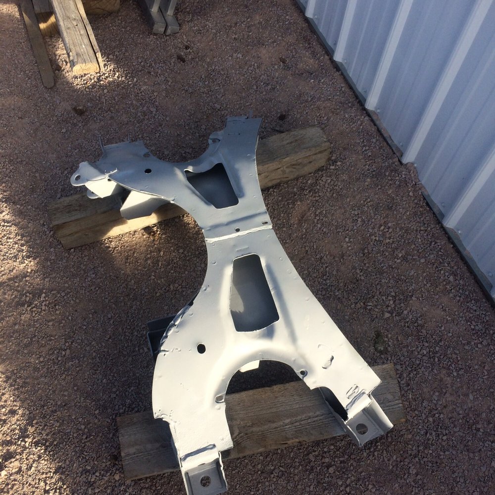 A-1 Metal Stripping - Blasted and in primer - Sandblasting Near Me - Golden, Colorado