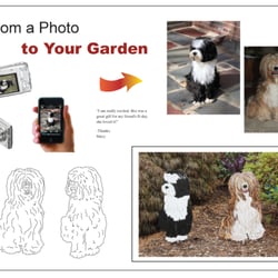 Rustica Ornamentals - From a photo to your garden or wall.
Custom garden & home decor