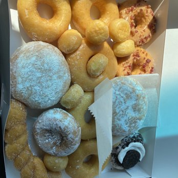 Donuts Now - All for myself lol. On the bottom corner is oreo donuts. - Donuts Near Me - Buford, Georgia