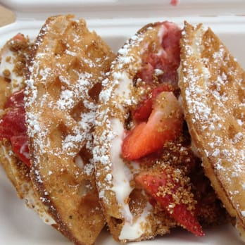 Bruxie - Strawberry Cheesecake - Sandwiches Near Me - Orange, California