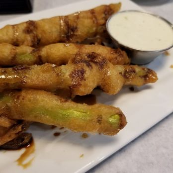 Half Shell Oyster House - Tempura Battered Asparagus was to die for - Seafood Near Me - Flowood, Mississippi Half Shell Oyster House - Tempura Battered Asparagus was to die for - Seafood Near Me - Flowood, Mississippi