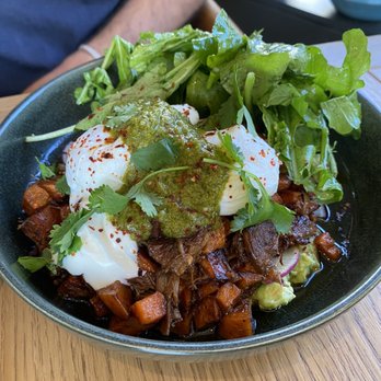 Cabrillo - Carnitas + Sweet Potato Hash - Breakfast & Brunch Near Me - Los Angeles, California