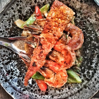 Dragonfly - Pork belly & prawns were delicious! - Asian Fusion Near Me - Wellington, WGN