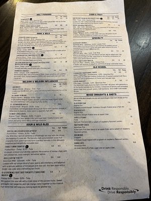 Menu photo 2 World of Beer Cypress, TX Menu photo 2 World of Beer Cypress, TX