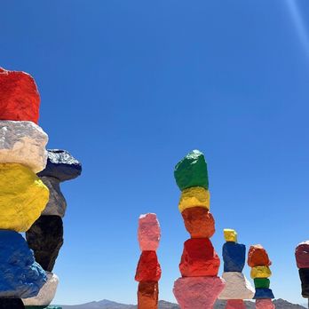 Seven Magic Mountains - Public Art Near Me - Las Vegas, Nevada