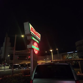 Krispy Kreme - sign on Crenshaw Blvd - Donuts Near Me - Los Angeles, California Krispy Kreme - sign on Crenshaw Blvd - Donuts Near Me - Los Angeles, California