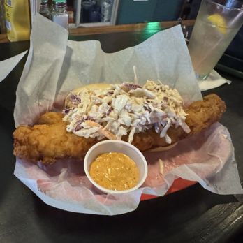 The Goose - Walleye Po' Boy - Cocktail Bars Near Me - Dubuque, Iowa