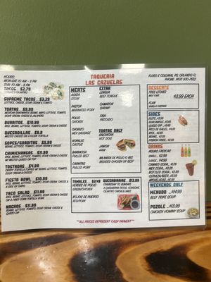 Menu photo 7 Taqueria Las Cazuelas Orlando, FL Menu photo 7 Taqueria Las Cazuelas Orlando, FL