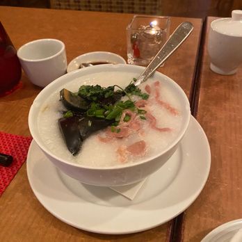 JOY Asian Cuisine - Preserved egg congee - Asian Fusion Near Me - Indio, California JOY Asian Cuisine - Preserved egg congee - Asian Fusion Near Me - Indio, California