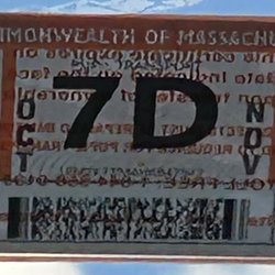 Bolster Service - 7D Inspection Sticker EXP. March 31, 2027