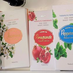 Eternity Nails & Spa - Flavor packets for deluxe pedicure