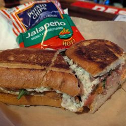 Peaks and Pints - Smoked salmon sandwich