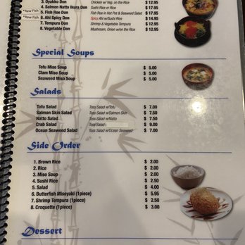 Kikuya - Page 2 of menu 5/30/21 - Japanese Near Me - Honolulu, Hawaii