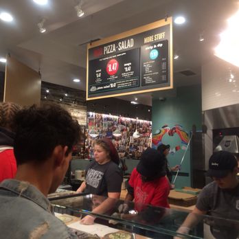 MOD Pizza - Ordering Counter and Pizza bar - Fast Food Near Me - Reno, Nevada