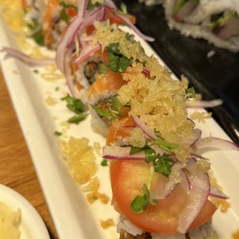 Amakara - Chili Spider Salmon Roll - Sushi Bars Near Me - Dublin, California