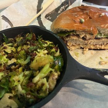 CharBar No 7 - Chipotle chicken club and shaved brussels - Seafood Near Me - Greensboro, North Carolina