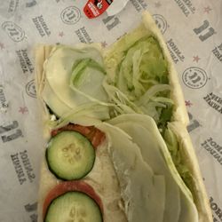 Jimmy John's - Veggie sandwich
