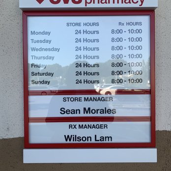 CVS Pharmacy - Hours - Drugstores Near Me - Arcadia, California