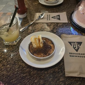 BJ's Restaurant & Brewhouse - Salted Caramel Pizookie - Pizza Near Me - Redmond, Washington BJ's Restaurant & Brewhouse - Salted Caramel Pizookie - Pizza Near Me - Redmond, Washington