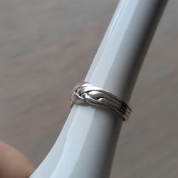 Magic Touch Jewelry & Watch Repairs - Break was on one of the bands where the puzzle starts and transitions into a straight band.