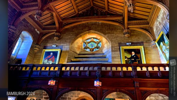 Bamburgh Castle by null